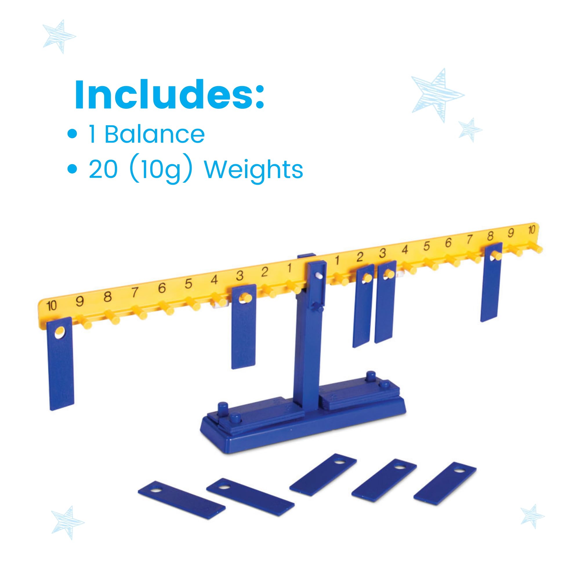 Amazon.com: hand2mind Math Balance, Weighted Balance, School